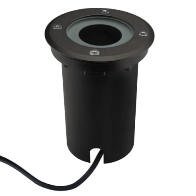Afbeelding van Ledvion led vloerinbouwspot, rond, roestvrij staal, IP67, 1 m kabel, GU10, inbouwspot voor buiten, terrasverlichting, inbouwlamp, inbouwlamp