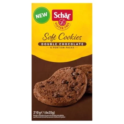 Afbeelding van Schar Double Choco Soft Cookies 210GR