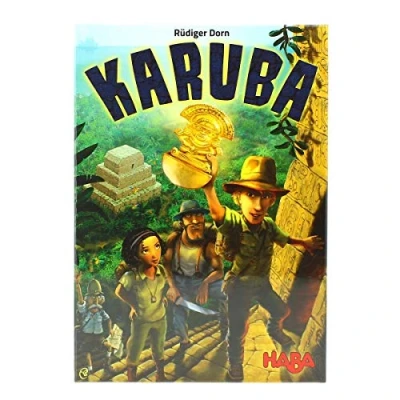 Afbeelding van Haba Karuba, meerkleurig gezelschapsspel (301895), 8 jaar tot 99 jaar, verpakking kan variëren, Spaanse versie