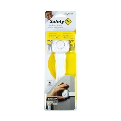 Afbeelding van Safety 1st Outsmart Multi Use Lock Kinderslot Zelfklevend Met knop Wit