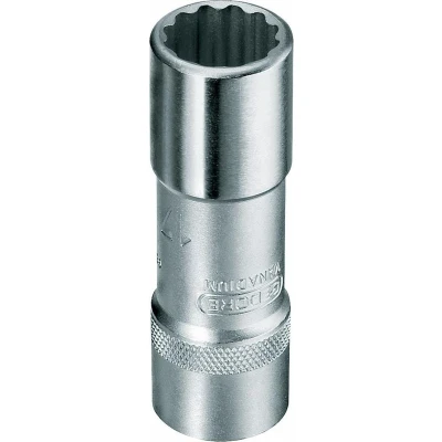 Afbeelding van Gedore Dopsleutel 1/2 12 kant Ud profiel, Lang D19l 22mm