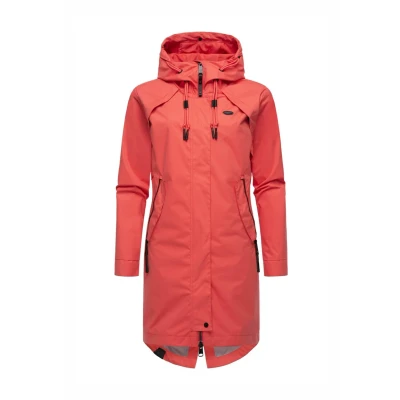 Afbeelding van Ragwear Rejany Regenjas, Dames, Maat: XS, Raspberry