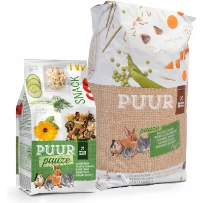 Afbeelding van Witte Molen Knaagdierenvoer Knaagdier Puur Pauze Snack Muesli 7kg 1st