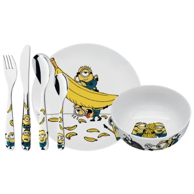 Afbeelding van WMF Minions Kinderserviesset 6 delig Geel