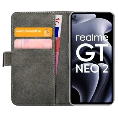 Afbeelding van Mobilize PU Leer Book Case Zwart Realme GT Neo 2
