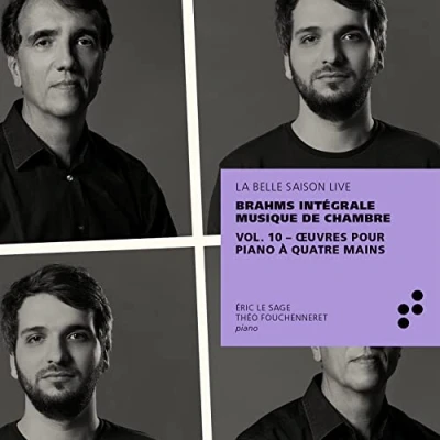 Afbeelding van Eric Le Sage &amp; Theo Fouchenneret Brahms: Oeuvres Pour Piano A Quatre Mains (2 CD)
