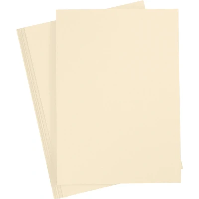 Afbeelding van Creativ company knutselkarton A4 180 gr lichtbeige 20 vellen