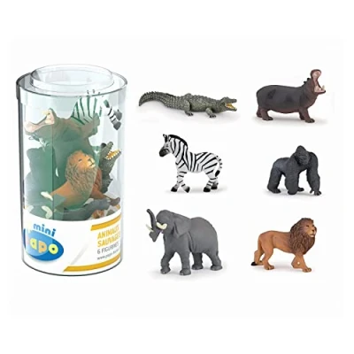 Afbeelding van Papo Wild Life Mini Plus Set 1 (6 Stuks) 33020