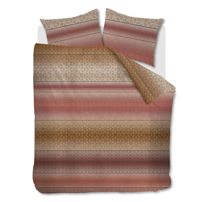 Afbeelding van Snoozing Milly Dekbedovertrek Tweepersoons 200x200/220 cm Terra