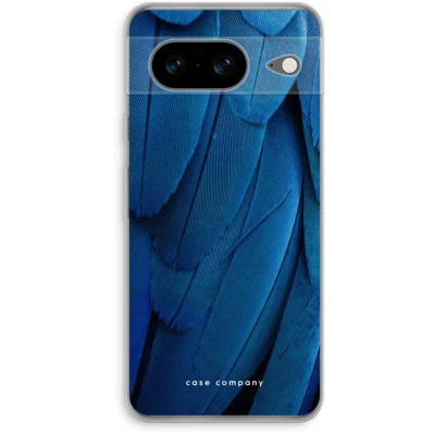 Afbeelding van Case Company® hoesje geschikt voor Google Pixel 8 Pauw Soft Cover Telefoonhoesje Bescherming aan alle Kanten en Schermrand