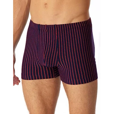 Afbeelding van Schiesser Boxershorts met zachte manchetten 95/5 Essentials ondergoed voor heren, Rood_180499
