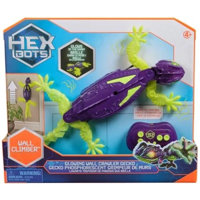 Image de Véhicule radiocommandé Spin Master Gecko Glow in the Dark Hex Bots