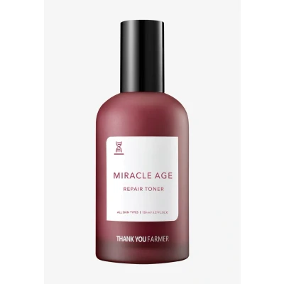 Afbeelding van Thank You Farmer Miracle AGE Repair Toner Nachtverzorging, Maat: 150 ml, Black