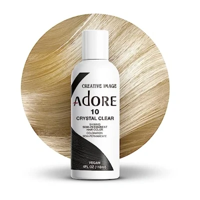 Afbeelding van Adore Shining Semi Permanent Hair Color Crystal Clear 10 Haarverf