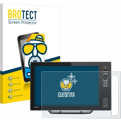 Afbeelding van BROTECT Screenprotector voor Humminbird Solix 12 Folie Beschermfolie matte