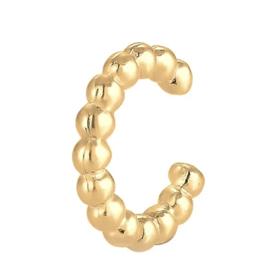 Afbeelding van Elli Eenvoudige oorstekers van 925 zilver met bolletjes, One Size, Metaal