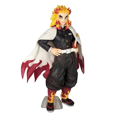 Afbeelding van DEMON SLAYER Kyojuro Rengoku Figure The Hashira Ichibansho 26cm