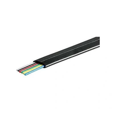 Image de Wentronic Câble téléphonique plat 6 conducteurs Bobine de 100 m Noir (Import Allemagne)