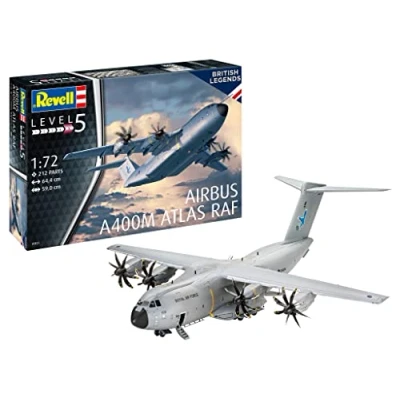 Afbeelding van 1:72 Revell 03822 Airbus A400M Atlas RAF Plastic Modelbouwpakket