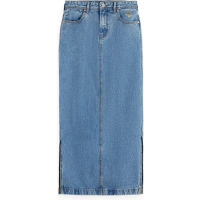 Afbeelding van Scotch &amp; Soda LOW RISE Skirt Maxirok, Dames, Maat: Medium, Lakehouse