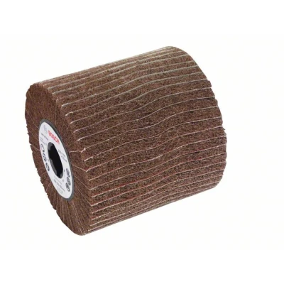 Afbeelding van Bosch Accessories 2608000602 Lamellenschuurrol met vlies, 19 mm, grof, 100 mm Diameter 1 stuk(s)