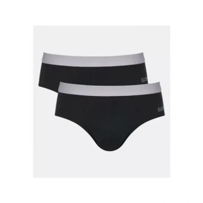 Afbeelding van Sloggi MEN GO Brief 2 PACK Slip, Heren, Maat: XXL, Black
