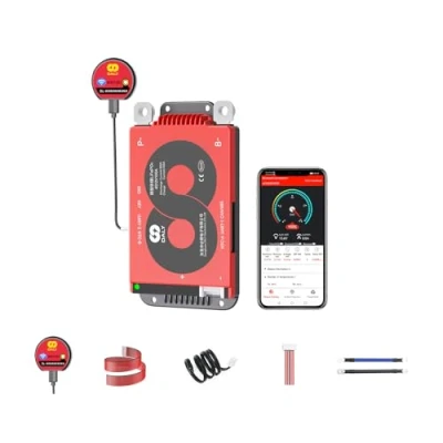 Afbeelding van DALY Smart 4S BMS 12 V met wifi module en communicatiebeschermingskaart CAN 485 voor LifePO4 Lithium Battery Pack (4S BMS+RS485+CAN+WiFi module, 100 A)