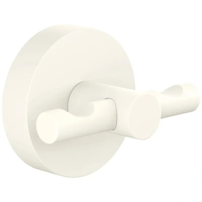 Afbeelding van tesa Jashaak 40574 00000 00 MOON WHITE Aantal haken: 2 (b x h d) 50 53 65 mm Metaal Wit (mat) 1 stuk(s)