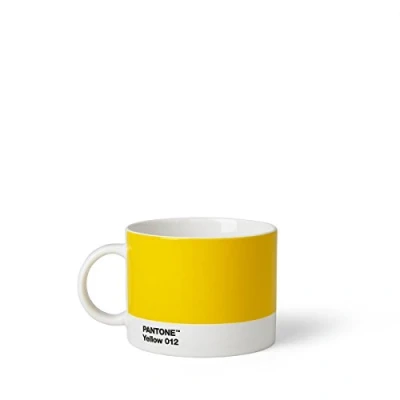 Afbeelding van Pantone Theekop Bone China Yellow 012 C