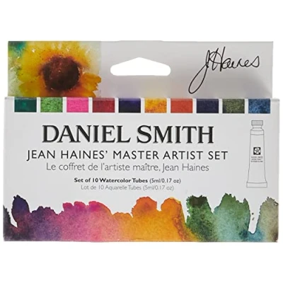 Afbeelding van Daniel Smith Aquarelverf Professionele Aquarel Verf Watercolour 5ml Jean Haines Master Artist Set with 10 Tubes