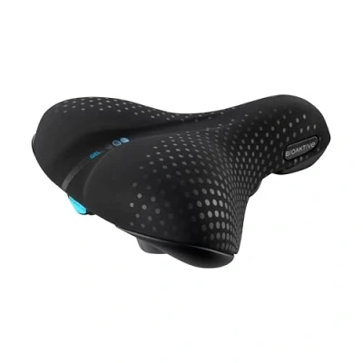 Afbeelding van Selle San Marco City Gel Zadel Zwart 220 mm