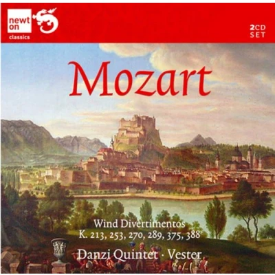 Afbeelding van Danzi Quintet Vester Mozart; Wind Diventimentos (2 CD)