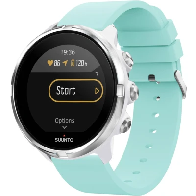 Afbeelding van iMoshion Siliconen 24 mm bandje Geschikt voor Suunto 7 / 9 (Baro) Sony Smartwatch 2 Blauw