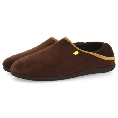 Afbeelding van Hot Potatoes Hartwickclarkson Pantoffels, Heren, Maat: 40, Marron Textiel