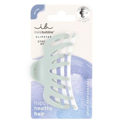 Afbeelding van Invisibobble CLIPSTAR Marathon Runner Clip moyen antidérapant avec double tenue, idéal pour les sports et activités quotidiennes Tenue sûre, cheveux sains, style moderne