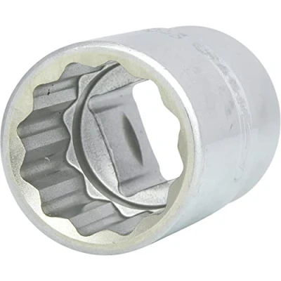 Afbeelding van KS Tools, Dopsleutel + dopmoer, 3/4&quot; 12 kant stopcontact kort (27 mm)