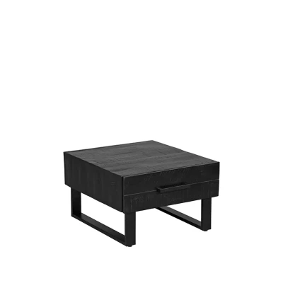 Afbeelding van LABEL51 Salontafel Santos Zwart Mangohout