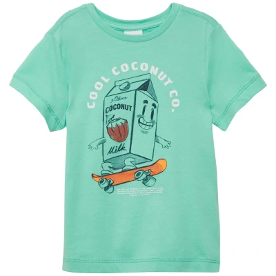 Afbeelding van s.Oliver T shirt Maat 128/134 Jongens 6602 BLUE GREEN polyester