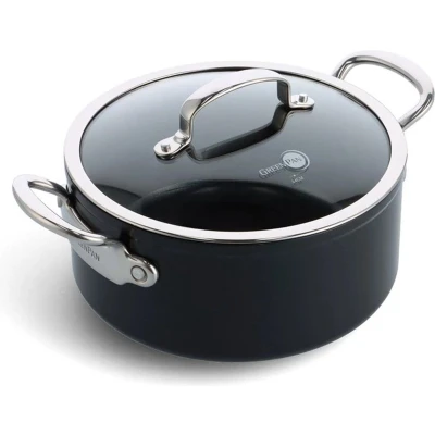 Afbeelding van Greenpan Barcelona Pro Kookpot Met Keramische Antikleeflaag 20 Cm