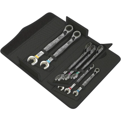 Afbeelding van Wera joker switch 8 delige steek /ringratelsleutel set in etui 5x16 3x4