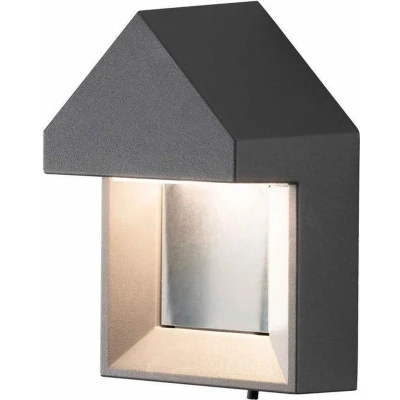 Afbeelding van Konstsmide Cosenza 7958 370 LED buitenlamp (wand) Energielabel: G (A G) vast ingebouwd 5 W Antraciet