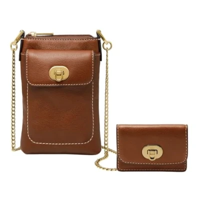 Afbeelding van Fossil Harper Schoudertas, Dames, Maat: One Size, Brown