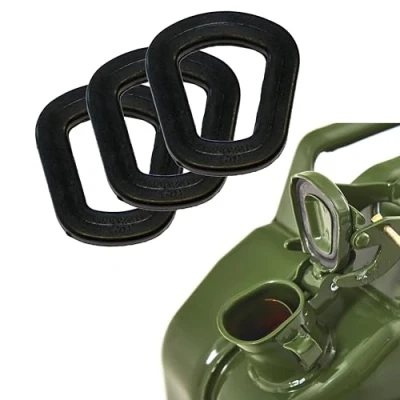 Afbeelding van BW Set van 3 reserveafdichtingen voor metalen brandstofjerrycans, gemaakt in Europa