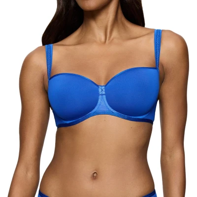 Afbeelding van Triumph Voorgevormde BH, Dames, Maat: 80D, Illumines blue