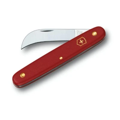 Afbeelding van Victorinox Tuinmes met gebogen lemmet, rood
