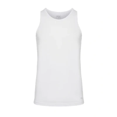 Afbeelding van Fila Fu5033 Tanktop voor heren, Wit.