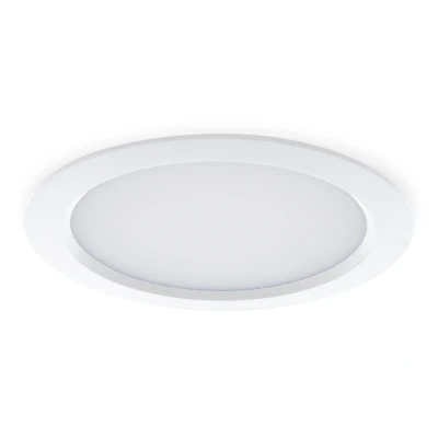 Afbeelding van LED Paneel Plafondlamp 30W, Rond 23cm, Warm Wit, Inbouw