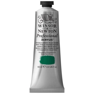 Afbeelding van Winsor &amp; Newton Professional Acrylic Tube Phthalo Green Blue Shade (522) 60 ml