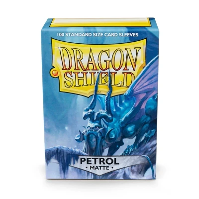 Afbeelding van Dragon Shield Sleeves Matte Petrol (100 stuks)