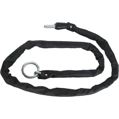 Afbeelding van Insteekketting Axa 100 Cm Staal/nylon Zwart